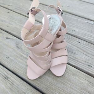 Vince Camuto Blush Strappy Sandals